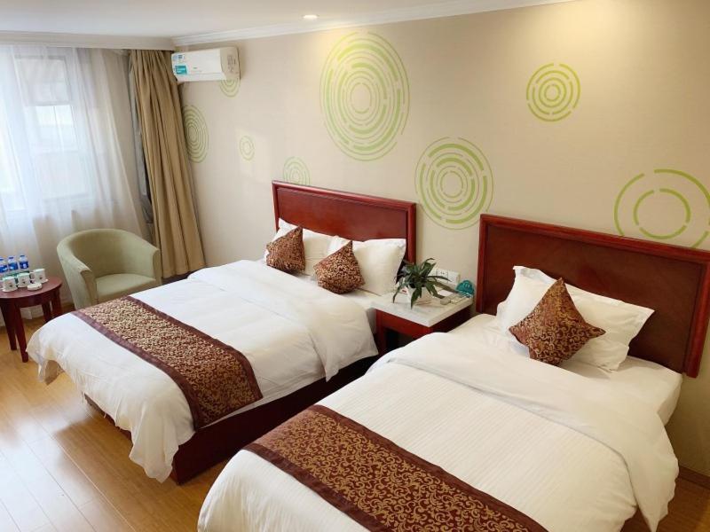 Greentree Inn Tianjin Dasi Meijiang Exhibition Center Business Hotel מראה חיצוני תמונה